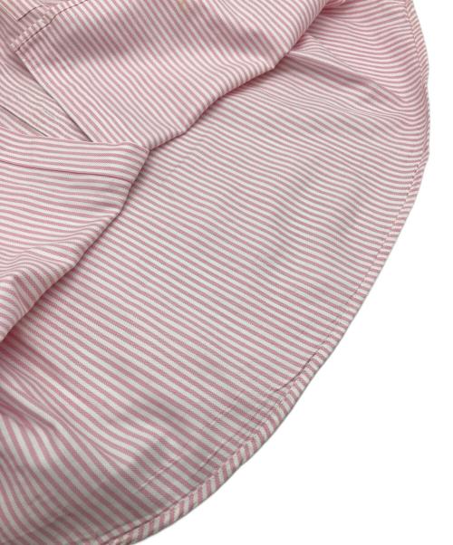 AURALEE（オーラリー）AURALEE (オーラリー) CANDY STRIPE BD SHIRT BD ピンク サイズ:2の古着・服飾アイテム