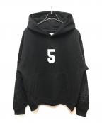 SP5DERスパイダー）の古着「プルオーバーパーカー」｜ブラック