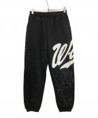 SP5DERスパイダー）の古着「スウェットパンツ」｜ブラック