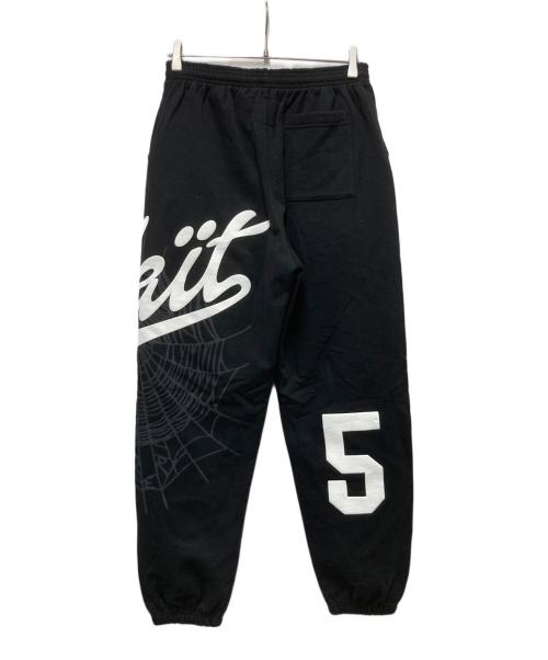 SP5DER（スパイダー）SP5DER (スパイダー) スウェットパンツ ブラック サイズ:Mの古着・服飾アイテム