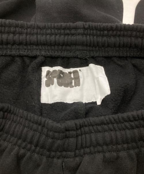 SP5DER（スパイダー）SP5DER (スパイダー) スウェットパンツ ブラック サイズ:Mの古着・服飾アイテム