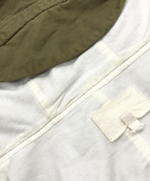 yokosakamoto（ヨウコサカモト）YOKOSAKAMOTO (ヨウコサカモト) work anorak カーキ サイズ:Lの古着・服飾アイテム