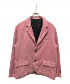 stussyステューシー）の古着「MIX WALE CORD BLAZER」｜ピンク