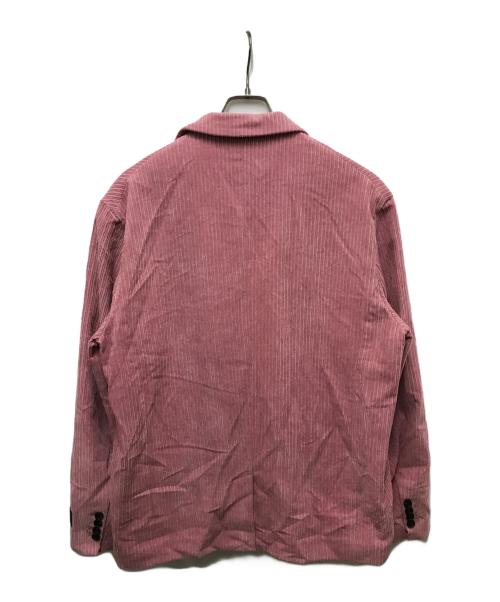 stussy（ステューシー）stussy (ステューシー) MIX WALE CORD BLAZER ピンク サイズ:Mの古着・服飾アイテム