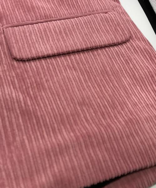 stussy（ステューシー）stussy (ステューシー) MIX WALE CORD BLAZER ピンク サイズ:Mの古着・服飾アイテム