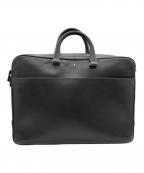 MONTBLANCモンブラン）の古着「レザーブリーフケース」｜ブラック