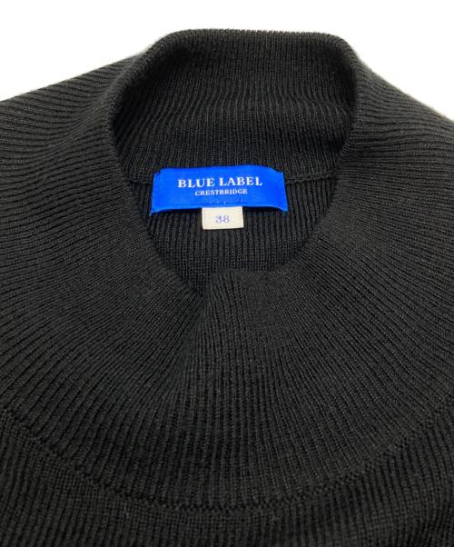BLUE LABEL CRESTBRIDGE（ブルーレーベルクレストブリッジ）BLUE LABEL CRESTBRIDGE (ブルーレーベルクレストブリッジ) ノヴァチェックドッキングニットワンピース レッド サイズ:38の古着・服飾アイテム