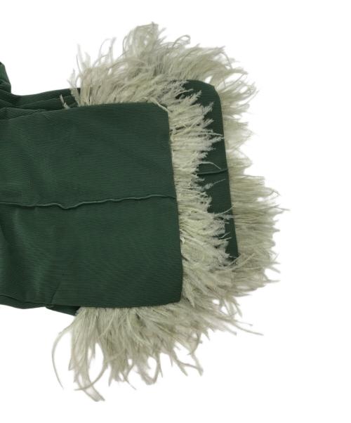 TOGA PULLA（トーガ プルラ）TOGA PULLA (トーガ プルラ) Code pique jersey pants グリーン サイズ:34の古着・服飾アイテム