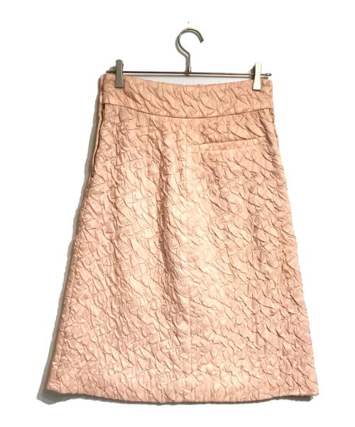 TOGA PULLA（トーガ プルラ）TOGA PULLA (トーガ プルラ) QUILT SKIRT ピンク サイズ:36の古着・服飾アイテム