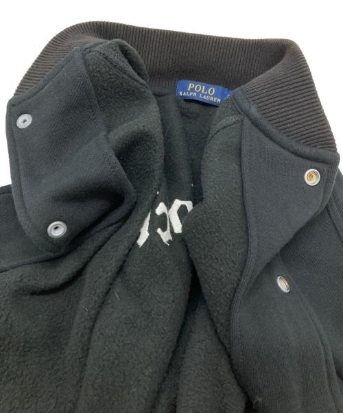 POLO RALPH LAUREN（ポロ・ラルフローレン）POLO RALPH LAUREN (ポロ・ラルフローレン) スタジアムジャケット ブラック サイズ:Sの古着・服飾アイテム