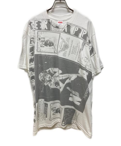SUPREME（シュプリーム）SUPREME (シュプリーム) collage tee ホワイト サイズ:Lの古着・服飾アイテム