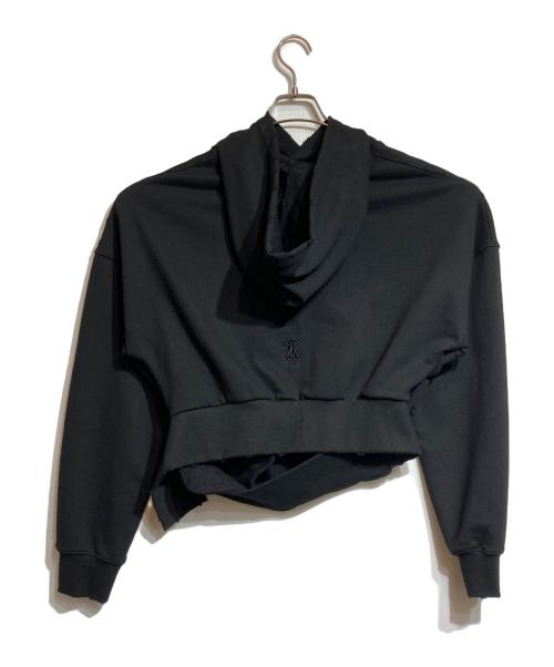 OPEN YY（オープンワイワイ）OPEN YY (オープンワイワイ) DECONSTRUCTED HOODIE ブラック サイズ:Lの古着・服飾アイテム