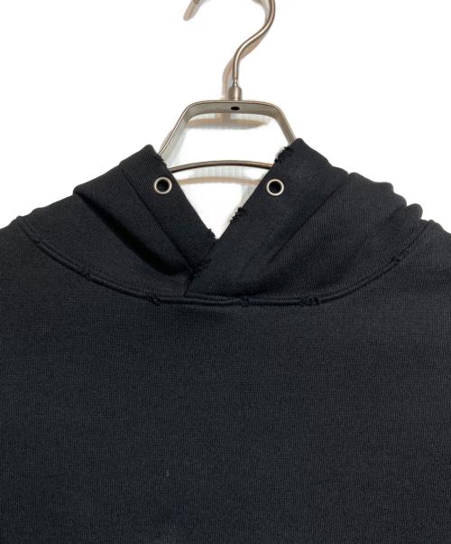 OPEN YY（オープンワイワイ）OPEN YY (オープンワイワイ) DECONSTRUCTED HOODIE ブラック サイズ:Lの古着・服飾アイテム