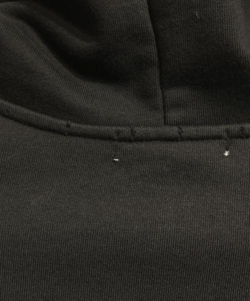 OPEN YY（オープンワイワイ）OPEN YY (オープンワイワイ) DECONSTRUCTED HOODIE ブラック サイズ:Lの古着・服飾アイテム