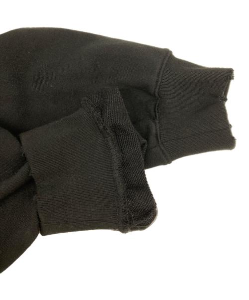 OPEN YY（オープンワイワイ）OPEN YY (オープンワイワイ) DECONSTRUCTED HOODIE ブラック サイズ:Lの古着・服飾アイテム