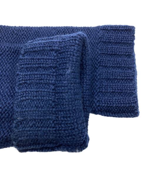 MARTIN MARGIELA（マルタン・マルジェラ）MARTIN MARGIELA (マルタン・マルジェラ) ニットジャケット ブルー サイズ:Ｌの古着・服飾アイテム