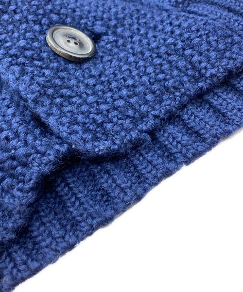 MARTIN MARGIELA（マルタン・マルジェラ）MARTIN MARGIELA (マルタン・マルジェラ) ニットジャケット ブルー サイズ:Ｌの古着・服飾アイテム