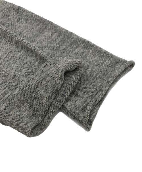 ROBE DE CHAMBRE COMME DES GARCONS（ローブドシャンブル コムデギャルソン）ROBE DE CHAMBRE COMME DES GARCONS (ローブドシャンブル コムデギャルソン) バイカラーニット レッド サイズ:Freeの古着・服飾アイテム