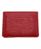 LOUIS VUITTONルイ ヴィトン）の古着「カードケース」｜レッド