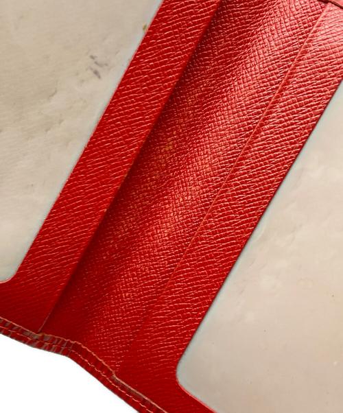 LOUIS VUITTON（ルイ ヴィトン）LOUIS VUITTON (ルイ ヴィトン) カードケース レッドの古着・服飾アイテム