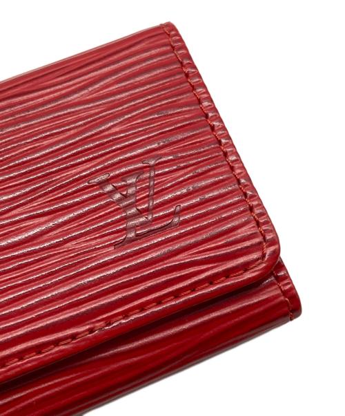 LOUIS VUITTON（ルイ ヴィトン）LOUIS VUITTON (ルイ ヴィトン) キーケース レッドの古着・服飾アイテム