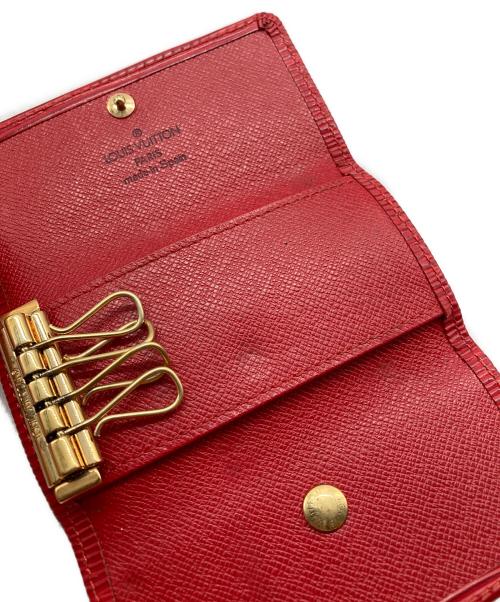 LOUIS VUITTON（ルイ ヴィトン）LOUIS VUITTON (ルイ ヴィトン) キーケース レッドの古着・服飾アイテム