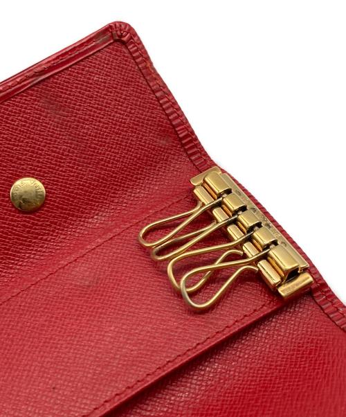 LOUIS VUITTON（ルイ ヴィトン）LOUIS VUITTON (ルイ ヴィトン) キーケース レッドの古着・服飾アイテム
