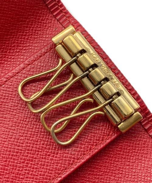 LOUIS VUITTON（ルイ ヴィトン）LOUIS VUITTON (ルイ ヴィトン) キーケース レッドの古着・服飾アイテム