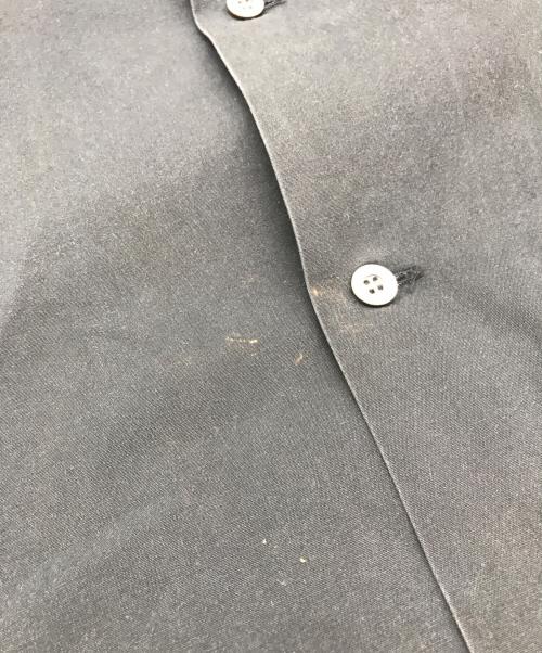 Y's for men（ワイズフォーメン）Y'S for men (ワイズフォーメン) 半袖オープンカラーシャツ ブラック サイズ:3の古着・服飾アイテム