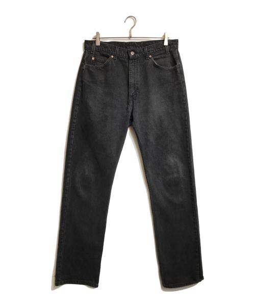 LEVI'S（リーバイス）LEVI'S (リーバイス) USA製505ブラックデニム ブラック サイズ:34/32の古着・服飾アイテム