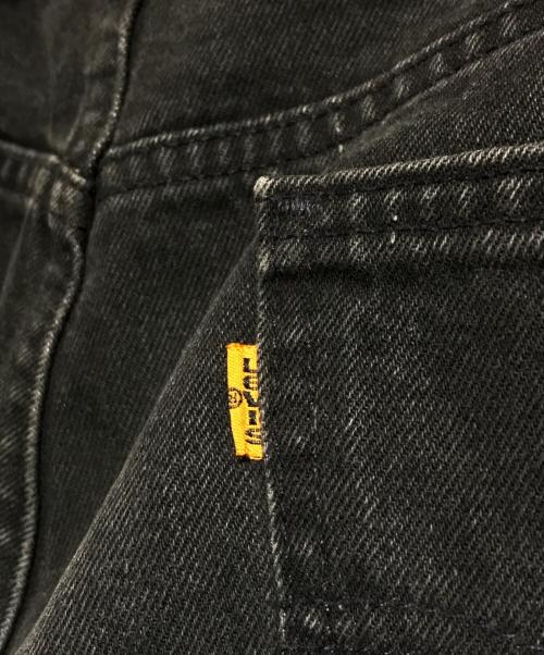 LEVI'S（リーバイス）LEVI'S (リーバイス) USA製505ブラックデニム ブラック サイズ:34/32の古着・服飾アイテム