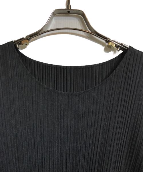 PLEATS PLEASE（プリーツプリーズ）PLEATS PLEASE (プリーツプリーズ) プリーツワンピース ブラック サイズ:4の古着・服飾アイテム