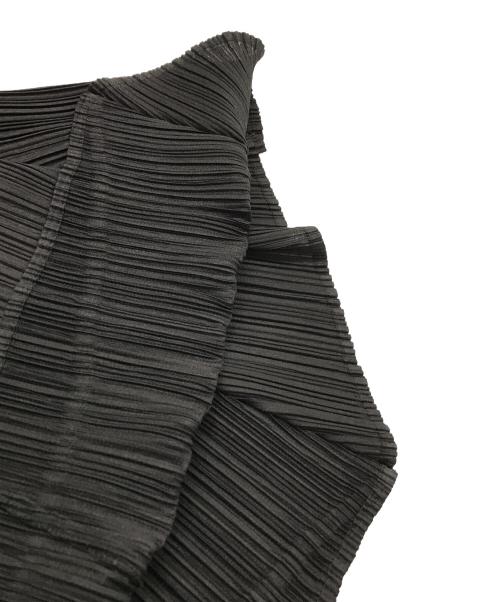 PLEATS PLEASE（プリーツプリーズ）PLEATS PLEASE (プリーツプリーズ) プリーツワンピース ブラック サイズ:4の古着・服飾アイテム
