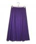 PLEATS PLEASE（プリーツプリーズ）の古着「プリーツスカート」｜パープル