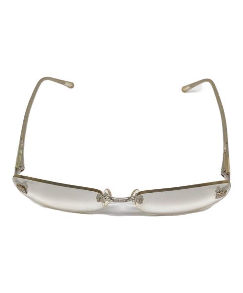 CHANEL（シャネル）CHANEL (シャネル) リムレスサングラス グレー サイズ:57-18-130の古着・服飾アイテム