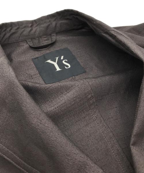 Y's（ワイズ）Y's (ワイズ) ショートテーラードジャケット ブラウン サイズ:なしの古着・服飾アイテム