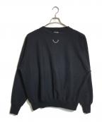 READYMADEレディメイド）の古着「M-NECK SWT SMILE/BLACK」｜ブラック