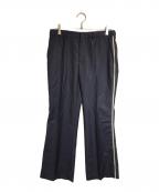 MIU MIUミュウミュウ）の古着「サイドラインスラックス」｜ネイビー