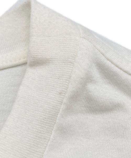 MM6 Maison Margiela（エムエムシックスメゾンマルジェラ）MM6 Maison Margiela (エムエムシックスメゾンマルジェラ) ロゴプリントTシャツ ホワイト サイズ:XSの古着・服飾アイテム