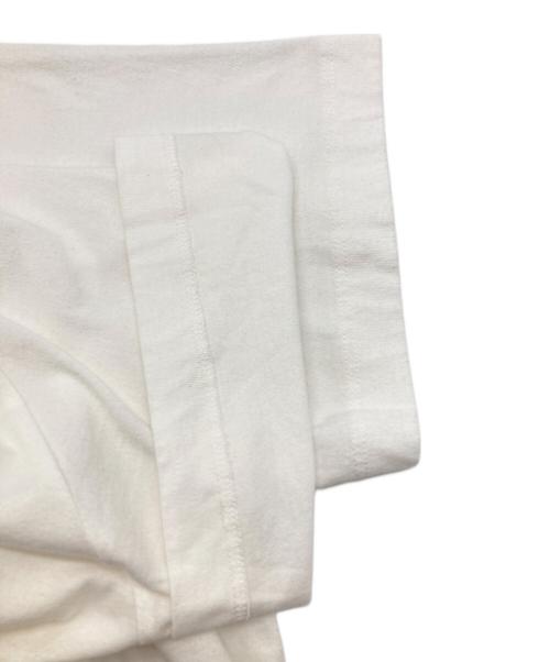 MM6 Maison Margiela（エムエムシックスメゾンマルジェラ）MM6 Maison Margiela (エムエムシックスメゾンマルジェラ) ロゴプリントTシャツ ホワイト サイズ:XSの古着・服飾アイテム