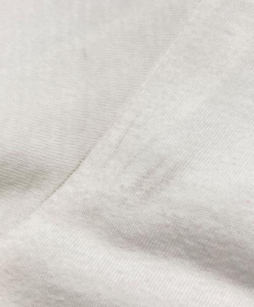 MM6 Maison Margiela（エムエムシックスメゾンマルジェラ）MM6 Maison Margiela (エムエムシックスメゾンマルジェラ) ロゴプリントTシャツ ホワイト サイズ:XSの古着・服飾アイテム