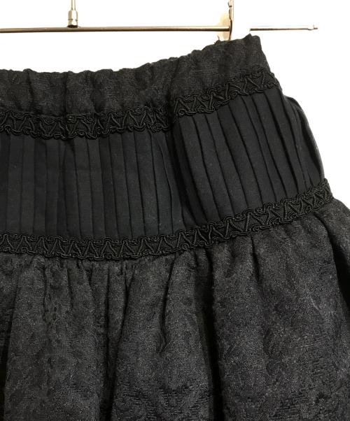 ALICE AUAA（アリスアウアア）alice auaa (アリスアウアア) ボリュームスカート ブラック サイズ:3の古着・服飾アイテム