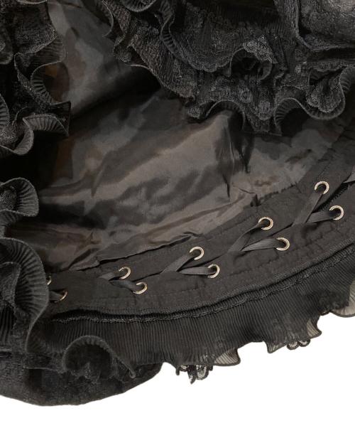 ALICE AUAA（アリスアウアア）alice auaa (アリスアウアア) ボリュームスカート ブラック サイズ:3の古着・服飾アイテム