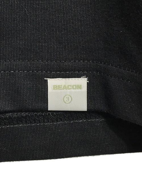 kolor/BEACON（カラービーコン）kolor/BEACON (カラービーコン) モックネックカットソー ブラック サイズ:3の古着・服飾アイテム