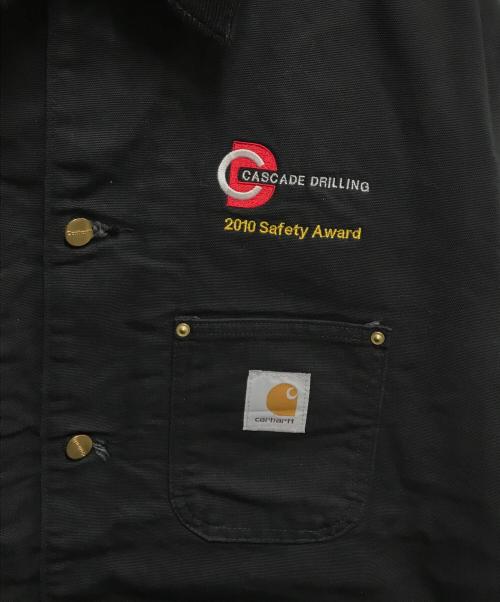 CarHartt（カーハート）CarHartt (カーハート) 企業刺繍ミシガンチョアコート ブラック サイズ:48の古着・服飾アイテム