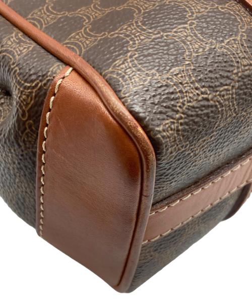 CELINE（セリーヌ）CELINE (セリーヌ) マカダム柄ハンドバッグ ブラウンの古着・服飾アイテム
