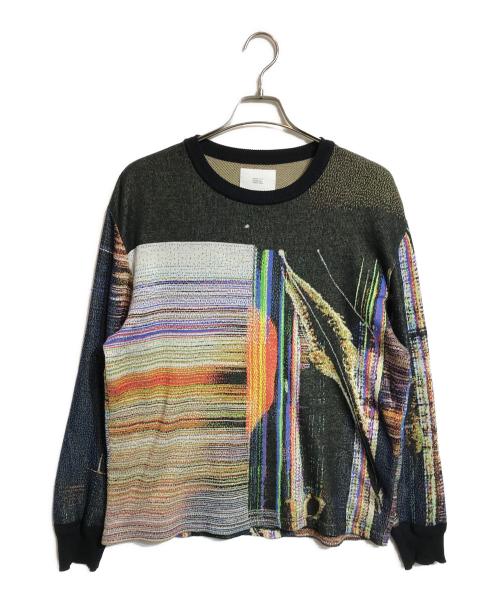 hatra（ハトラ）hatra (ハトラ) Syn Feather Sweater/ニット マルチカラー サイズ:2の古着・服飾アイテム