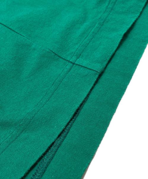 HOMME PLISSE ISSEY MIYAKE（オム プリッセ イッセイ ミヤケ）HOMME PLISSE ISSEY MIYAKE (オムプリッセ イッセイ ミヤケ) ロングスリーブカットソー グリーン サイズ:2の古着・服飾アイテム