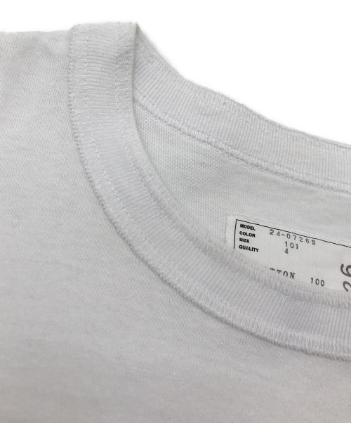 sacai（サカイ）sacai (サカイ) Carhartt WIP (カーハート ワークインプログレス) L/S T-Shirt/ロングスリーブTシャツ ホワイト サイズ:4の古着・服飾アイテム