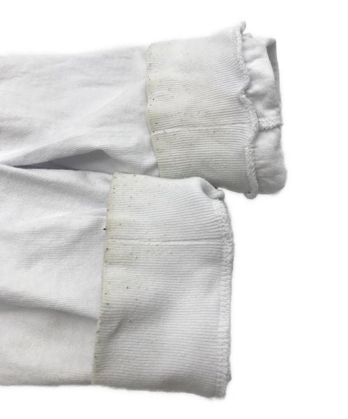 sacai（サカイ）sacai (サカイ) Carhartt WIP (カーハート ワークインプログレス) L/S T-Shirt/ロングスリーブTシャツ ホワイト サイズ:4の古着・服飾アイテム